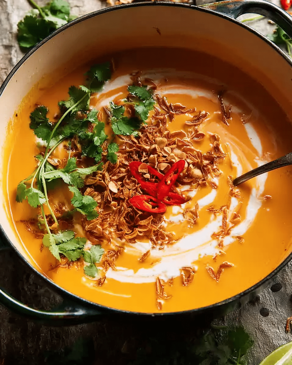 Thai Coconut Pumpkin Soup