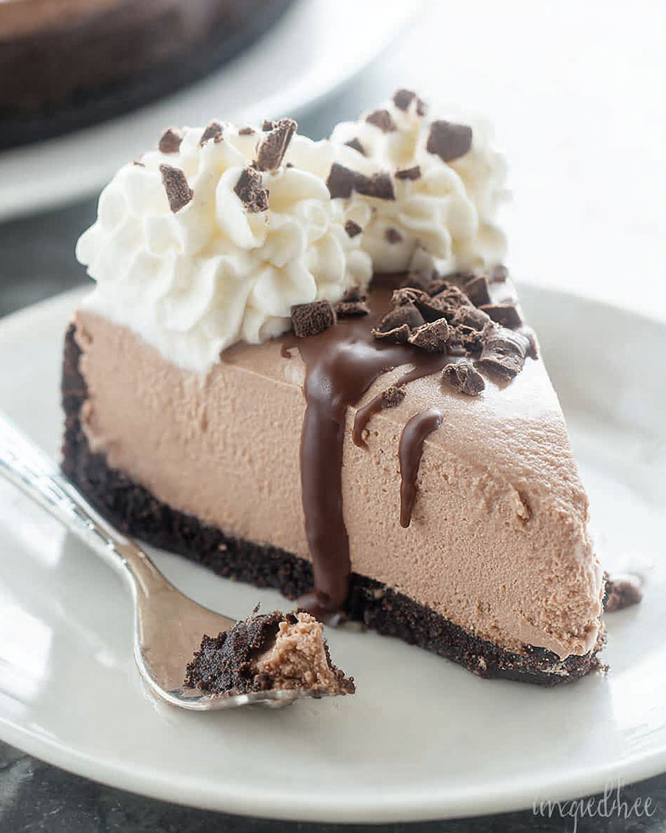 No-Bake Brownie Batter Cheesecake