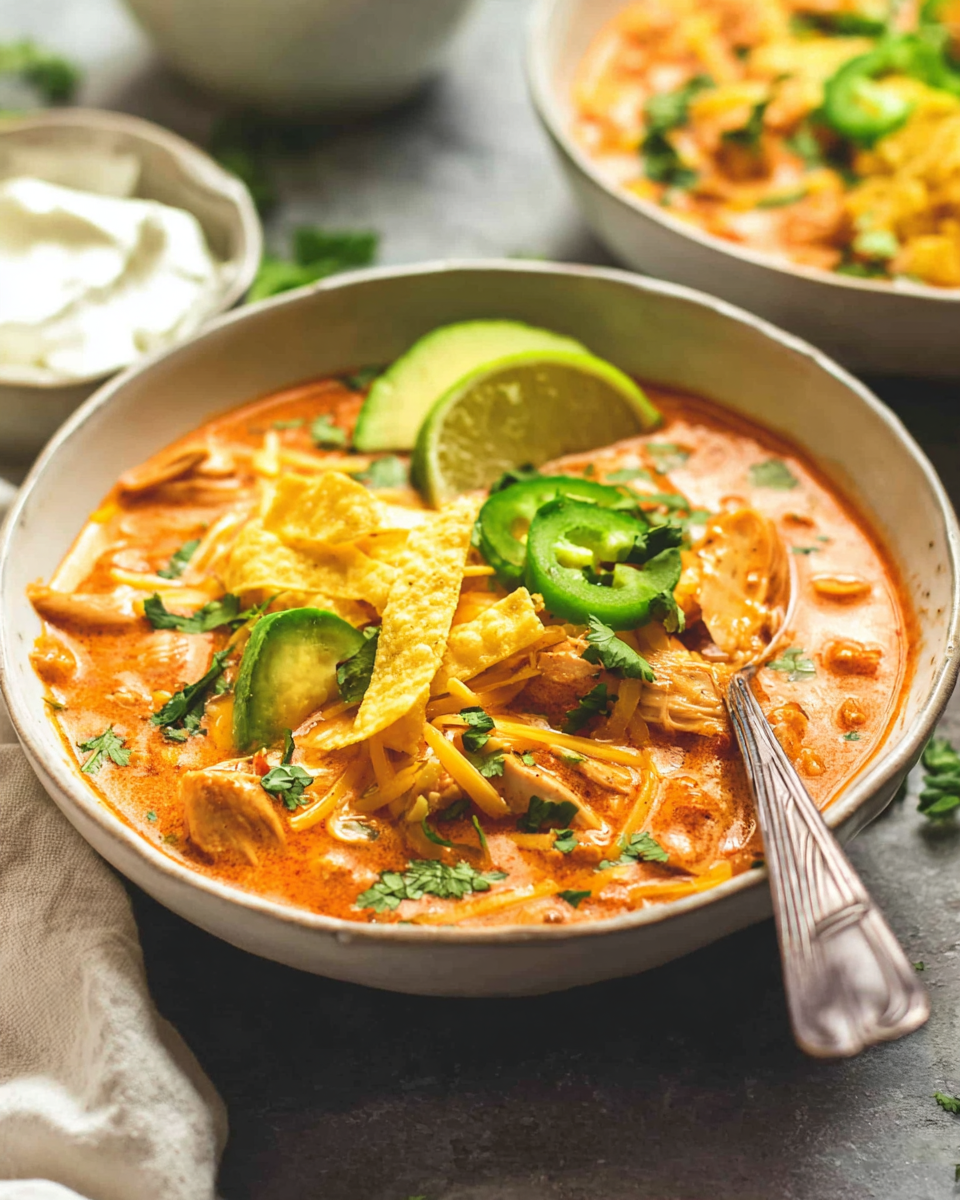 Chicken Enchilada Soup