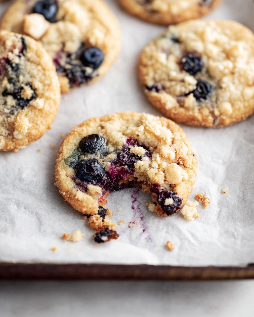 Blueberry Muffin Cookies