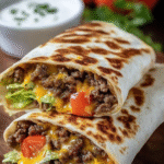 Cheeseburger Crunch Wrap