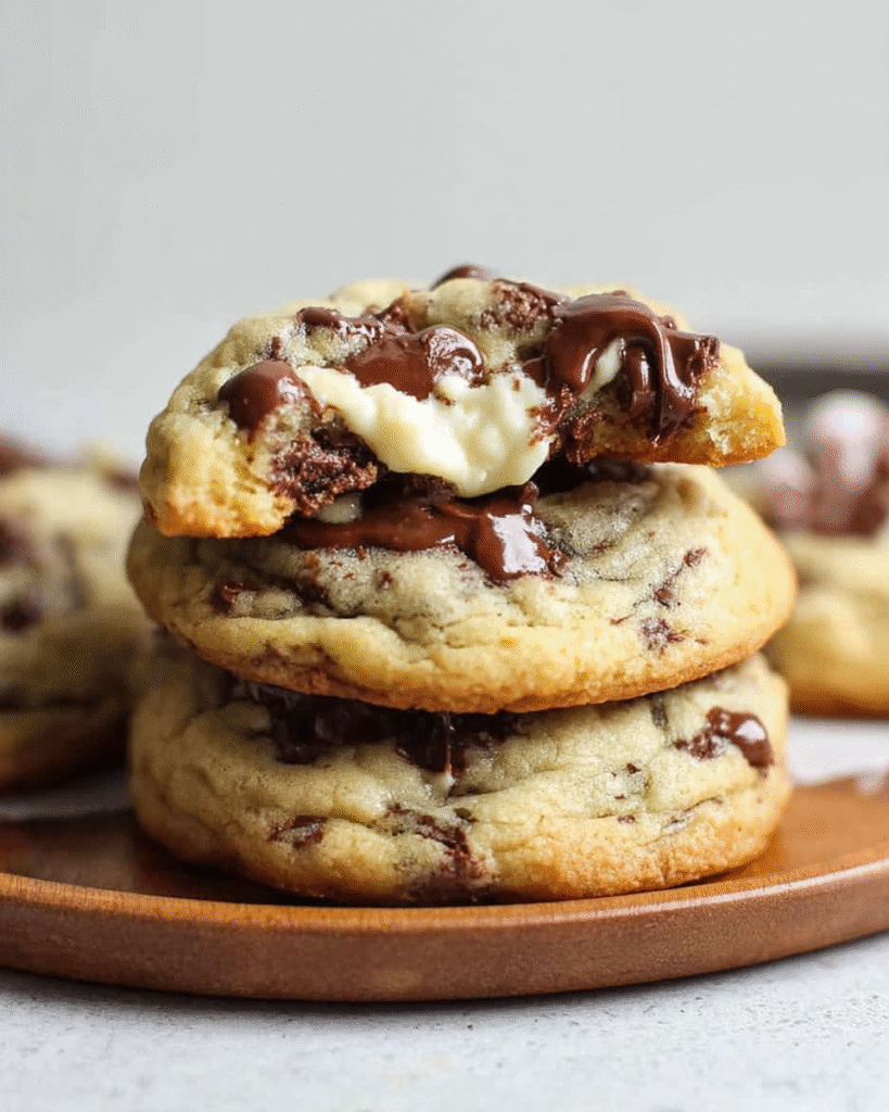 Chocolate Chip Cheesecake Cookies