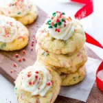 Confetti Cake Mix Cookies