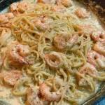 Creamy Garlic Shrimp Pasta