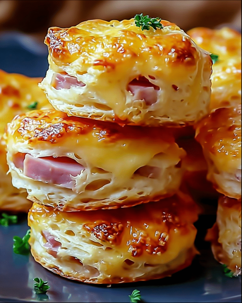 Ham and Cheese Biscuits
