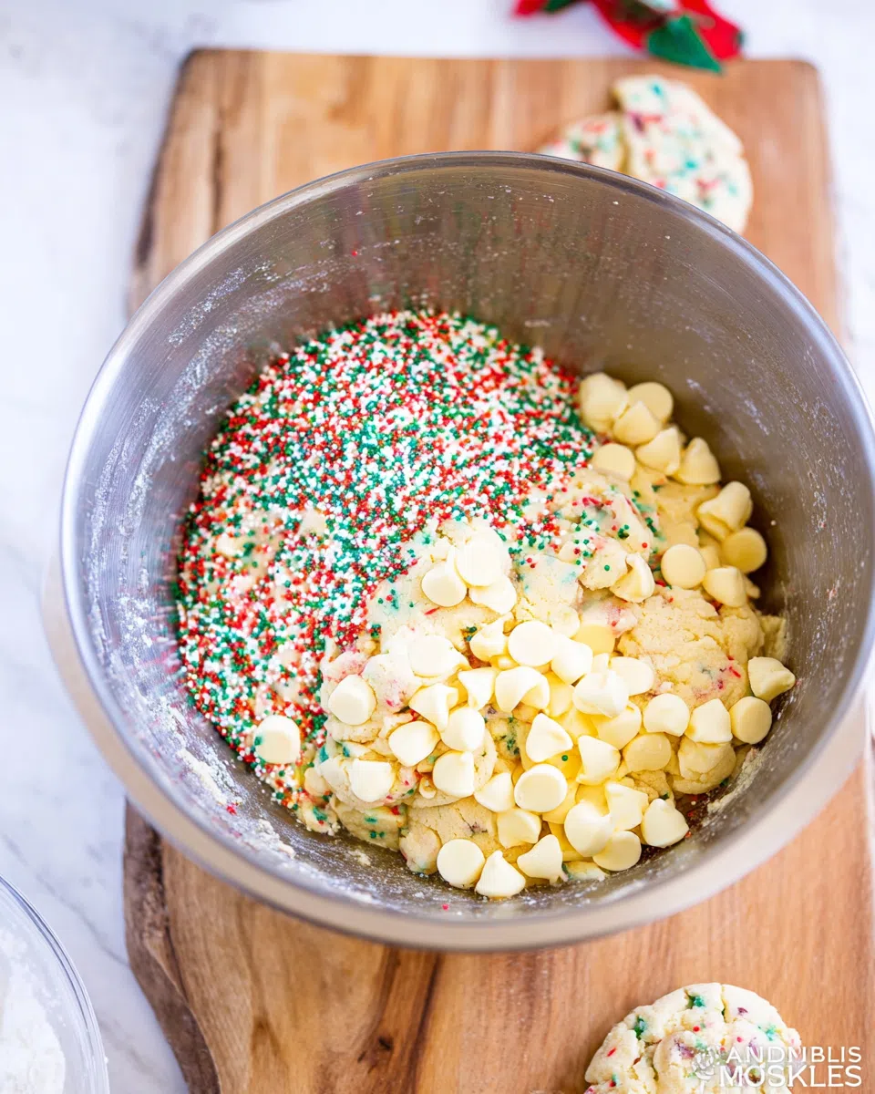Confetti Cake Mix Cookies