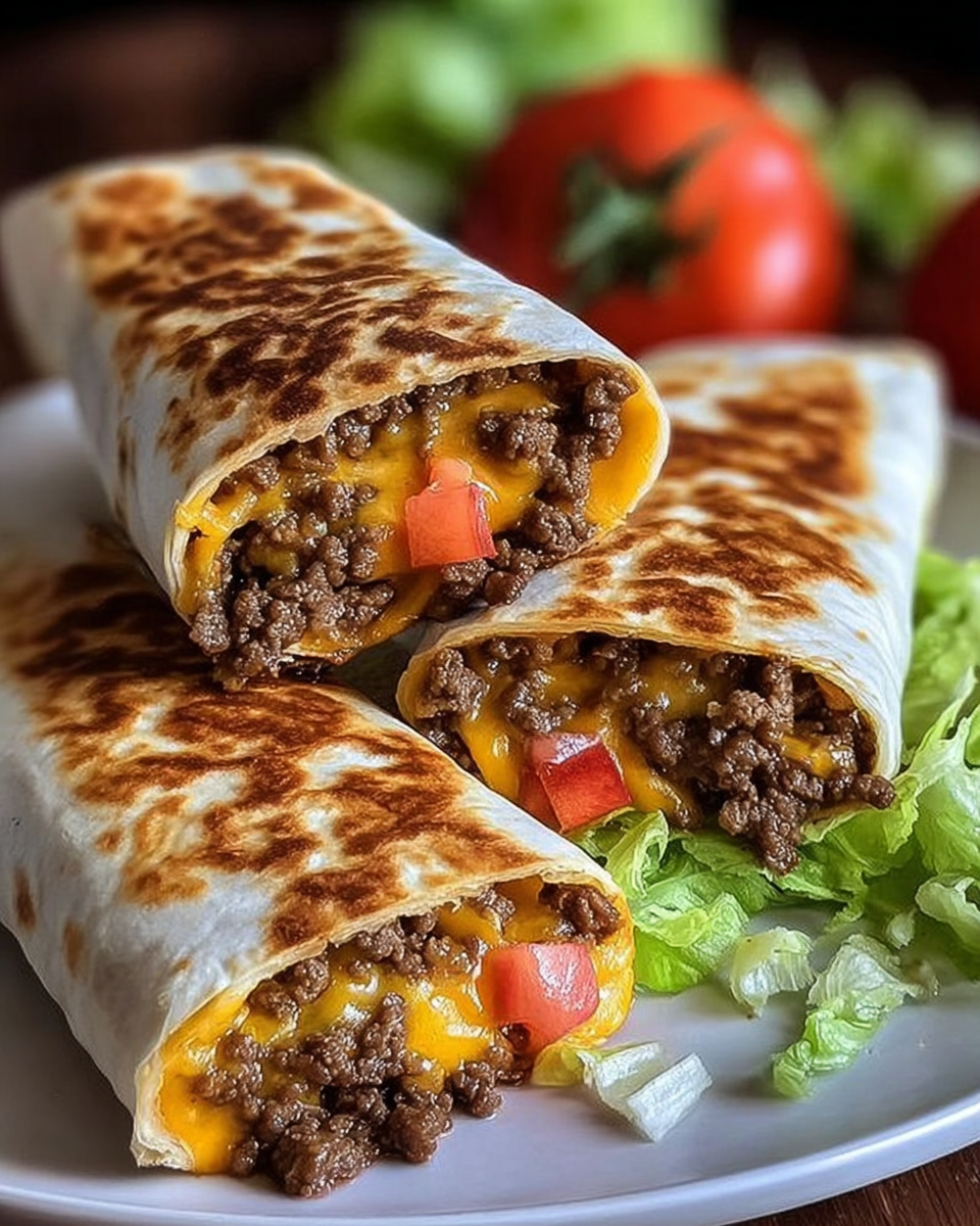 Cheeseburger Crunch Wrap