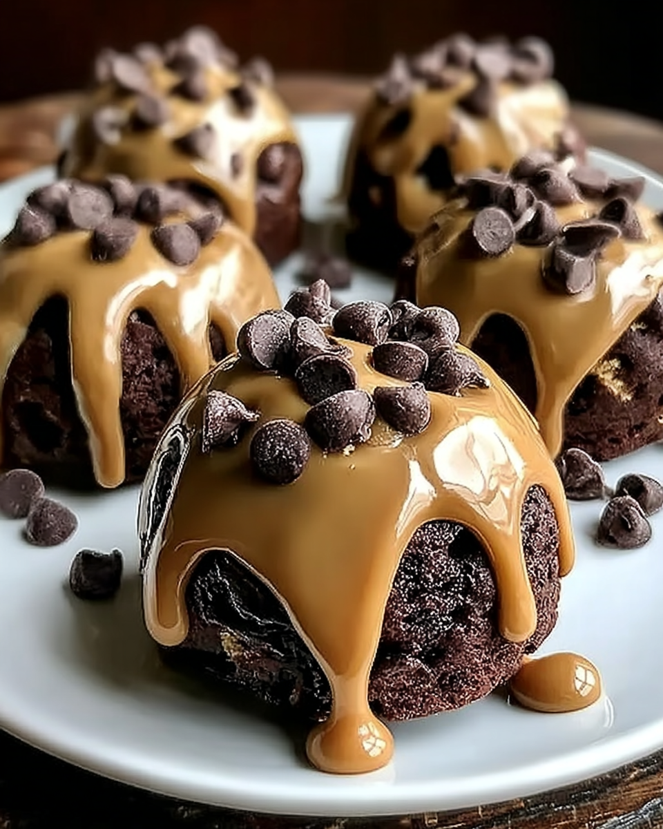 Chocolate Chip Cookie Dough Brownie Bites