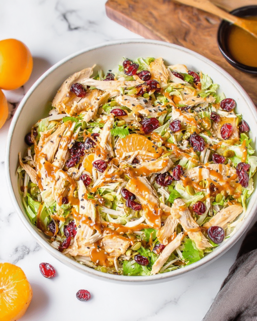 Asian Chicken Cranberry Salad