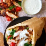Chicken Shawarma with Garlic Sauce