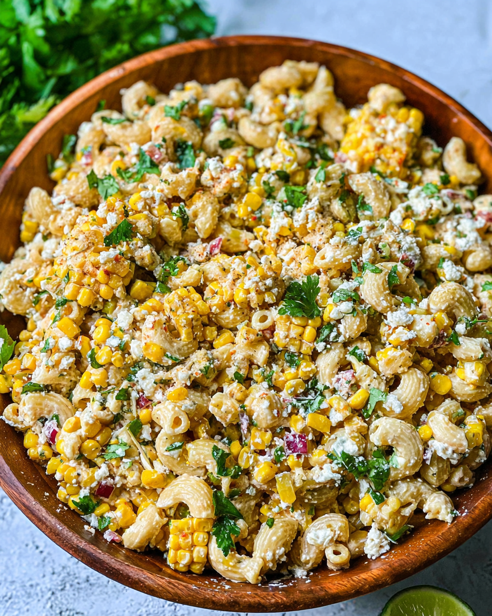 Tagmexican Street Corn Pasta Salad Yummly