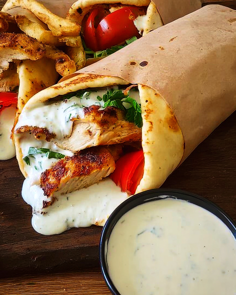 Chicken Shawarma with Garlic Sauce
