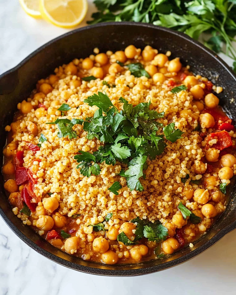 Plant-based couscous bowl