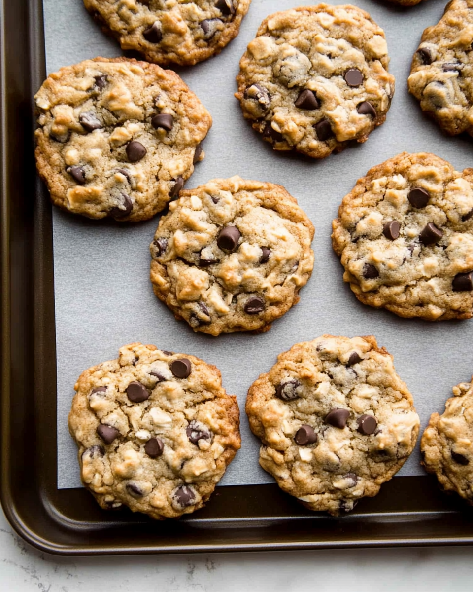 Big Fat Peanut Butter Oatmeal Chocolate Chip Cookies