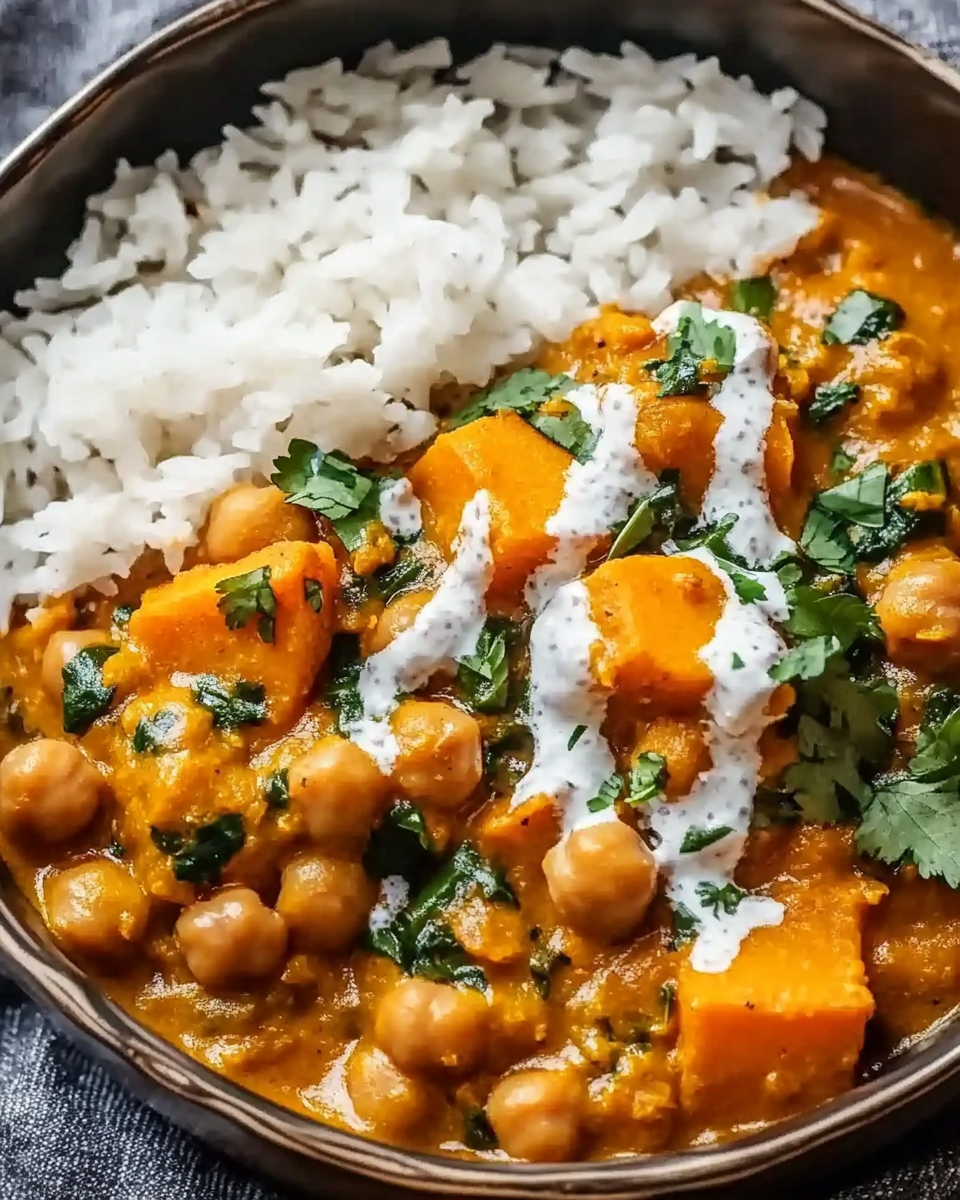 Sweet Potato and Chickpea Curry