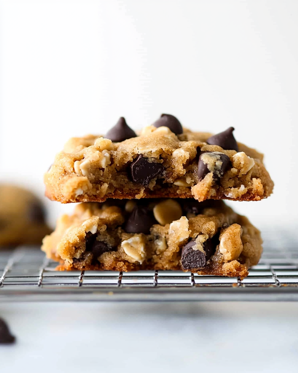 PEANUT BUTTER OATMEAL COOKIES