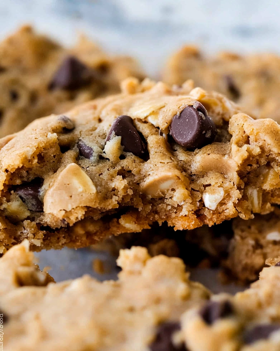 PEANUT BUTTER OATMEAL COOKIES