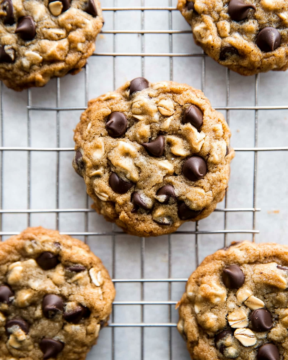 PEANUT BUTTER OATMEAL COOKIES
